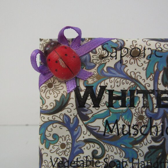 White Musk Soap Muschio Bianco Alchimia Vegtable Soap 10.5 Oz 300g Made in Italy - Picture 3 of 7